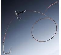 Balzer Matzes Posen Balançoire 70 cm 9 kg Montage du brochet pour la pêche au brochet bas de ligne en acier bas de ligne pour brochet taille du hameçon taille 2 + 3 0 L pour leurre d'env. 1420 cm