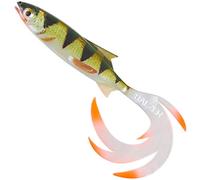 Balzer Shirasu Reptile Shad - poisson en caoutchouc pour pêche au brochet, au sandre et à la perche, leurre en caoutchouc 11 cm Barsch