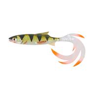 Balzer Shirasu Reptile Shad - poisson en caoutchouc pour pêche au brochet, au sandre et à la perche, leurre en caoutchouc 7 cm Barsch