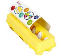 Bam-Bam Egg Shape Sorter Set jeu de formes 18m+ 10 pcs