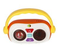 Bam-Bam Music Toy Silicone Bamboo Puzzle jouet d’activité avec mélodie 18m+ Radio 1 pcs