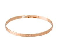 BAM! BIJOUX A MESSAGES Bracelet Jonc Classique à message en Laiton - Meilleure Sœur du Monde, One Size, Laiton, Sans pierre, One Size, Laiton, Sans pierre