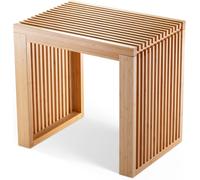 BAM BOO BOX Bambou Banc - Banc Entree - 45 x 33 x 43 cm - Meuble Salle De Bain Rangement - Meuble D'entrée - Meuble Entree - Meubles De Salon - Meuble Salon (Bambou)