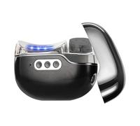 Bam Coupe-ongles électrique avec recharge USB, automatique et silencieux, avec lumière LED et étui pour clip, coupe-ongles sûr 4 en 1 pour femmes, hommes, garçons, filles