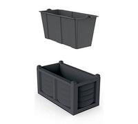 Bama 31966 Kit d'ameublement, Anthracite, 80 x 42,5 x 42 cm