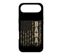 Bama Alabama United States Distressed Camo w US Flag Coque pour iPhone Air