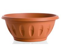 Bama Alba Bols avec Soucoupe, 25 cm Terre Cuite