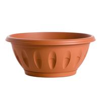 Bama Alba Bols avec Soucoupe, 60 cm Terre Cuite