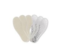 Bama Alu Therm Airtech Kids 3er Pack, Insole Unisex-Child, Blanc, 34