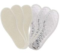 Bama Alutherm Airtech 3 Paar, Insole Unisex-Adult, Blanc-Lot de 3, 36