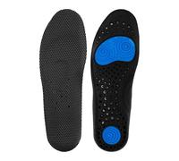 Bama Balance Deo Semelles en gel avec housse respirante antibactérienne pour plus de fraîcheur Unisexe Noir - Transparent - Transparent, 46 EU