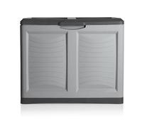 bama Coffre De Rangement en Plastique mettitutto - Gris - L 78 X L 45 X H 64 Cm