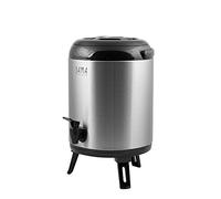 Bama Conterneur Isotherme avec Robinet 10L Portable Inox pour boissoins chaud ou froid Conservation 6h chaud, 8h froid