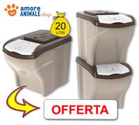 BAMA Corbeille Poker Pet pour Récolte Séparation → 3 Seaux De 20 Litres