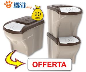 BAMA Corbeille Poker Pet pour Récolte Séparation → 3 Seaux De 20 Litres