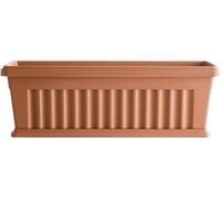 Bama Iris Jardinière avec Soucoupe, 60 x 18.5 x 16.5 cm 40 cm Terre Cuite