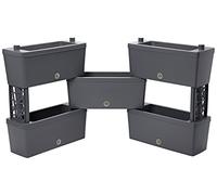 Bama Jardin Pots de brique, modulaire, 59 x 23 x 27 cm 59x23x27 cm gris