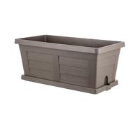 bama - Jardinière Legno en Plastique - Capuccino - L 60 X L 30 X H 26 Cm