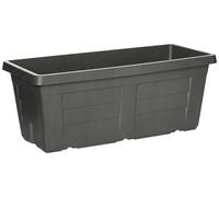 Bama Jardinière rectangulaire Effet Bois Anthracite 100 x 44 x 40 h