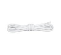 Bama Lacets Ronds en Coton - 1 Paire, 100% Coton, Lacets de Remplacement Résistants et Couleur Durable pour Baskets, Chaussures Casual et Bottes (Blanc | 90 cm - 5 à 6 paires d’œillets)