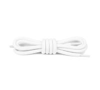 Bama Lacets Ronds en Polyester 75 cm Lacets Corde Résistants pour Baskets Bottes Chaussures Décontractées - Couleur Résistante à la Décoloration (Blanc | 75 cm - 4 à 5 paires d’œillets)