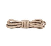 Bama Lacets ronds en polyester de 75 cm pour baskets, bottes, chaussures décontractées - Couleurs résistantes à la décoloration - Cordes de chaussures pour 4-5 œillets - 1 paire, beige, 75 cm - 29