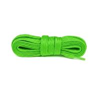 Bama Paire de lacets plats en polyester pour chaussures de sport et baskets - 120 cm - Résistants - Couleurs résistantes - Pour chaussures de 6 à 8 œillets, Vert fluo, 120 cm - 47 inch - 6 to 8 eyelet