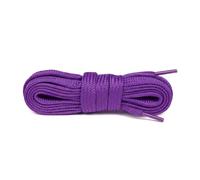 Bama Paire de lacets plats en polyester pour chaussures de sport et baskets - 120 cm - Résistants - Couleurs résistantes - Pour chaussures de 6 à 8 œillets, violet, 120 cm - 47 inch - 6 to 8 eyelet