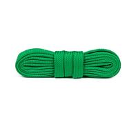 Bama Paire de lacets plats en polyester pour chaussures de sport et baskets - 120 cm - Résistants - Couleurs résistantes - Pour chaussures de 6 à 8 œillets, Vert foncé., 120 cm - 47 inch - 6 to 8