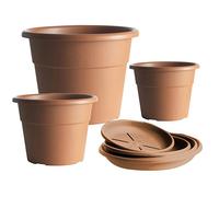 bama Pot De Fleurs - Hedera - D 60 Cm - Terracotta