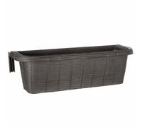 Bama Rondine Paille de Balcon, Anthracite, 60 x 20 x 18,5 cm