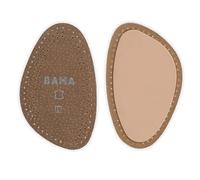 Bama Semelles intérieures en cuir demi-longueur - Semelles intérieures en cuir mi-longues avec latex absorbant les chocs pour un amorti optimal de l'avant-pied 1 paire - 42/43 EUR