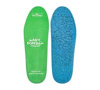 Bama Semelles Magic Soft Comfort - Semelles intérieures rembourrées en mousse écologique avec micro-chambres à air intérieures confortables, respirantes et recyclables Vert/Bleu - 41/42 EUR