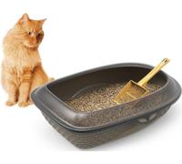 BAMA Toilette pour chats SABBIA Couleur : Marron