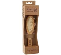 bamar - Brosse Pneumatique Main en bois frêne Médiator épaisse de résine