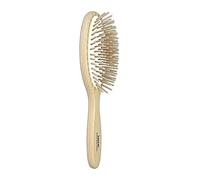bamar - Brosse Pneumatique Ovale Bois Hêtre Médiator épaisse de résine