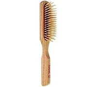 bamar - Brosse Pneumatique rectangulaire en bois frêne Médiator épaisse de résine