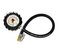 Bamax BX106FM Manomètre semi-professionnel pour test de pression des pneus, noir