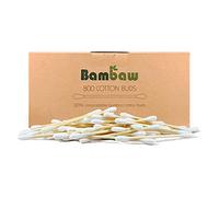 Bambaw 800 Cotons-tiges en bambou, bâtonnets auriculaires, écouteurs en bambou, cotons-tiges en bois