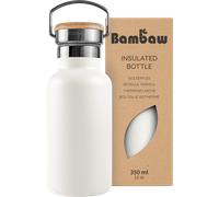Bambaw Bouteille Isotherme en Inox 350 ml - Polar White