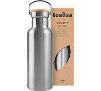 Bambaw Bouteille Isotherme en Inox 750 ml - Natural Steel