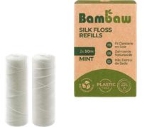 Bambaw Fil Dentaire en Soie - Recharge 2 x 50 m