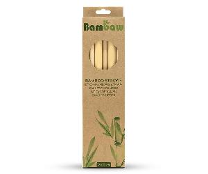 Bambaw Maison & Cuisine Pailles en Bambou 22cm 12 unités