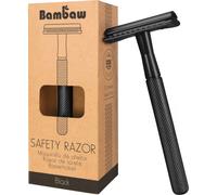 Bambaw Rasoir De Sûreté Métal Noir 1 Pièce