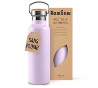 Bambaw Bouteille Isotherme en Inox 1000 ml - Lavender Haze
