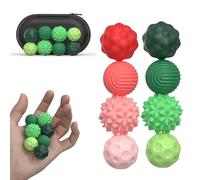Bambebe 8 Balles Antistress Magnétiques en Silicone, Boules de Décompression Sensorielle, Fidget Toys Anti-Stress et Anti-Anxiété pour Adultes et Enfant