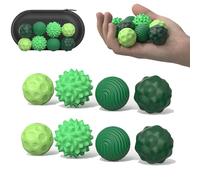 Bambebe 8 Balles Silicone Antistress Magnétiques, Boules de Décompression Sensorielle, Fidget Toys Anti-Stress et Anti-Anxiété pour Adultes et Enfant