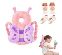 Bambebe Bébé Protection de la Têt Securite Casque Bebe Anti Choc Protection Baby Head Protector Casque Protection Bébé Protection Tête Enfant Sac à Dos Tout-Petits