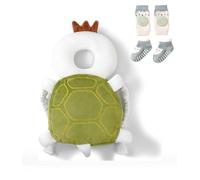 Bambebe Bébé Protection de la Têt Securite Casque Bebe Anti Choc Protection Baby Head Protector Casque Protection Bébé Protection Tête Enfant Sac à Dos Tout-Petits(Tortue)
