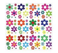 Bamberg Petites Marguerites Autocollant Réfrigérateur Corps Floral Décoratif Stickers Muraux Fleur Autocollant
